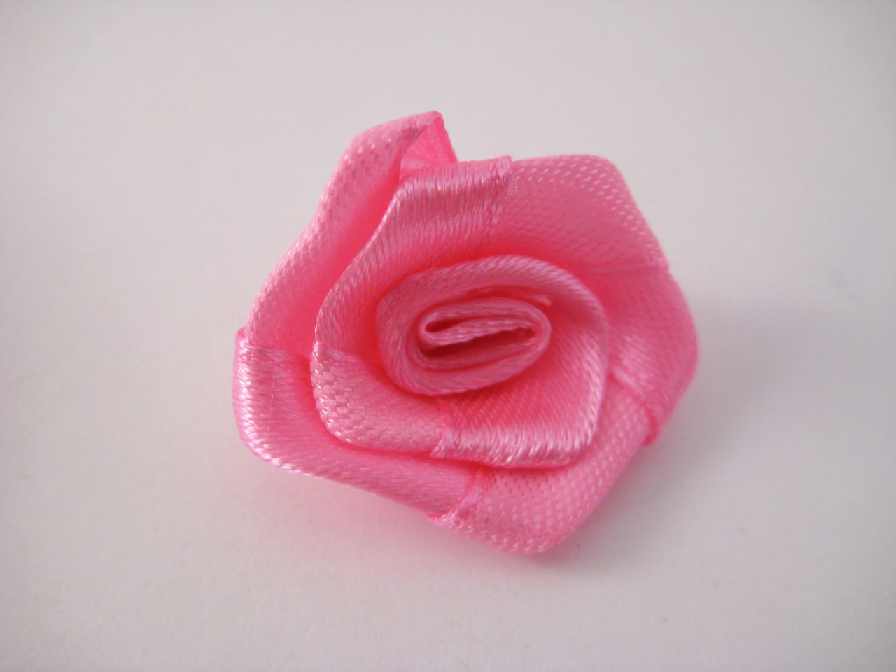 Квітка троянда пришивна, 25мм, Колір "рожевий"