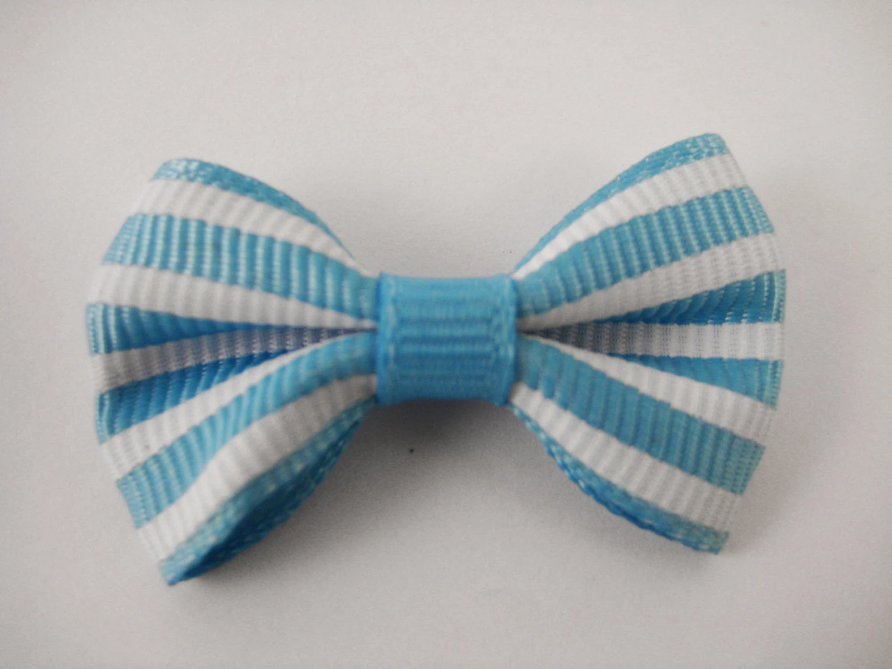 Бантик текстильный пришивной, 40х20мм, Цвет «синий»