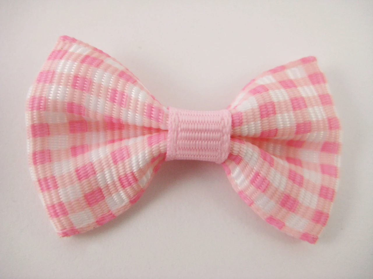 Бантик текстильный пришивной, 40х20мм, Цвет «розовый»