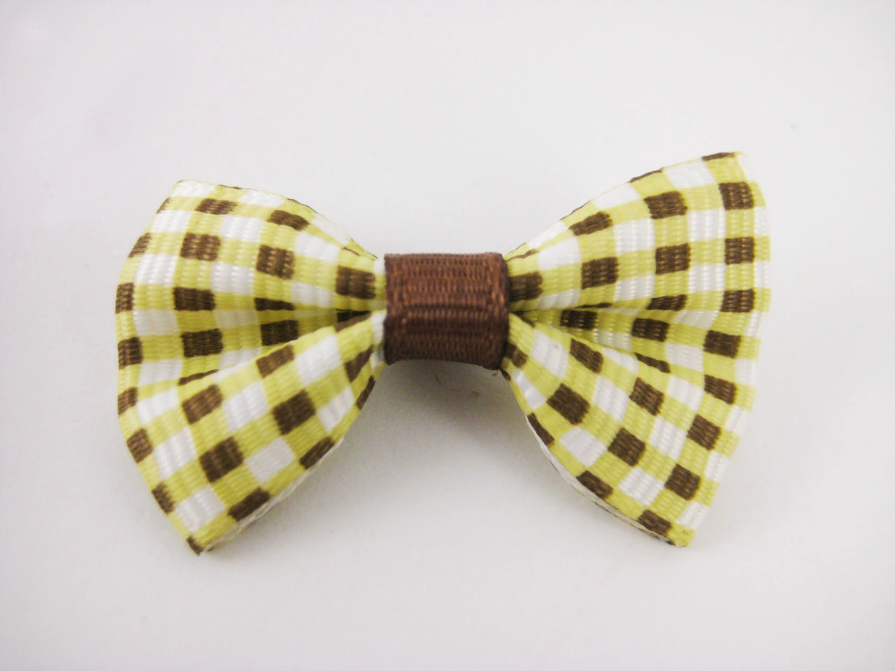 Бантик текстильный пришивной, 40х20мм, Цвет «коричневый»