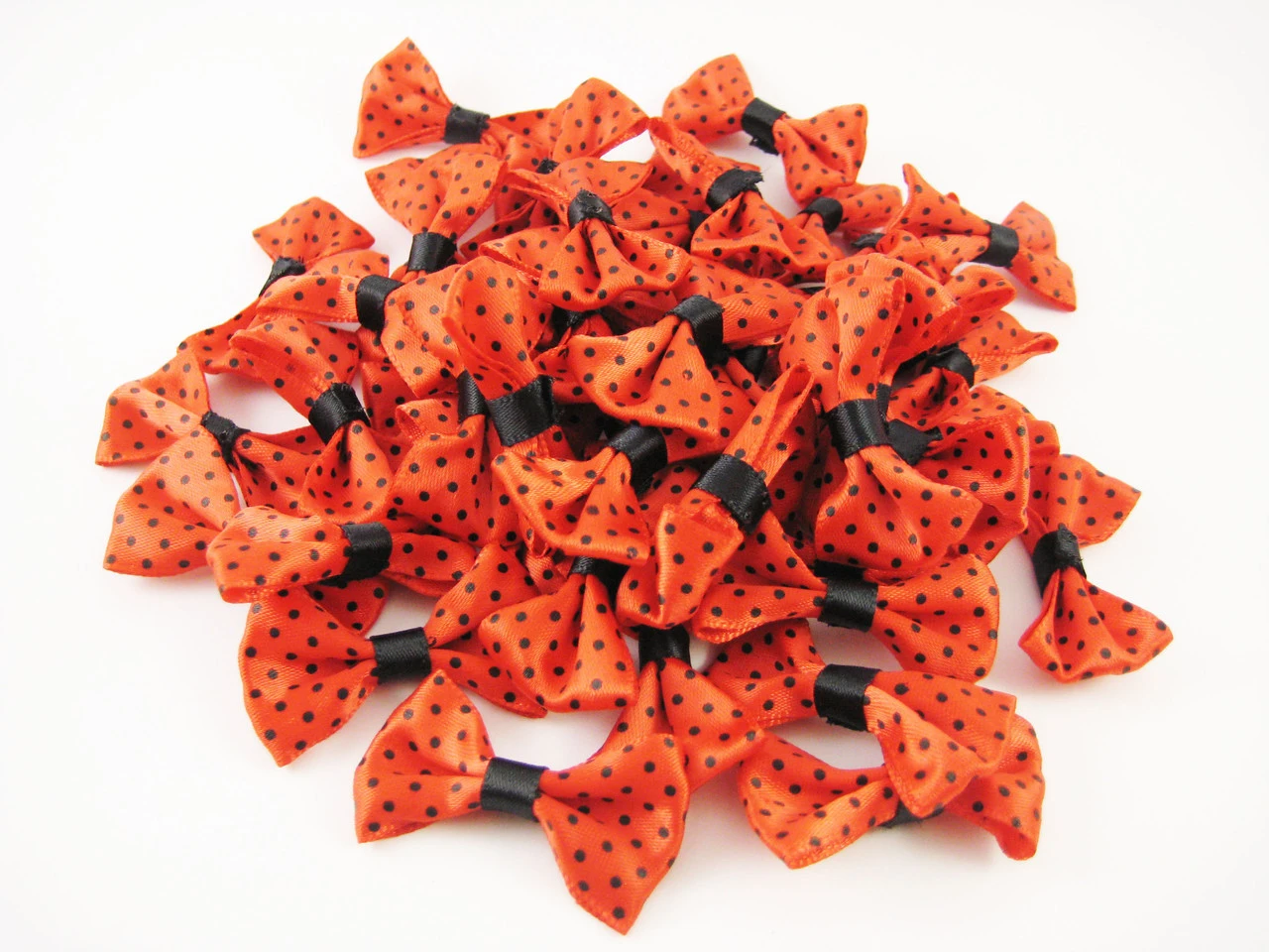 Бантик текстильный пришивной, 40х20мм, Цвет «красный» - 2