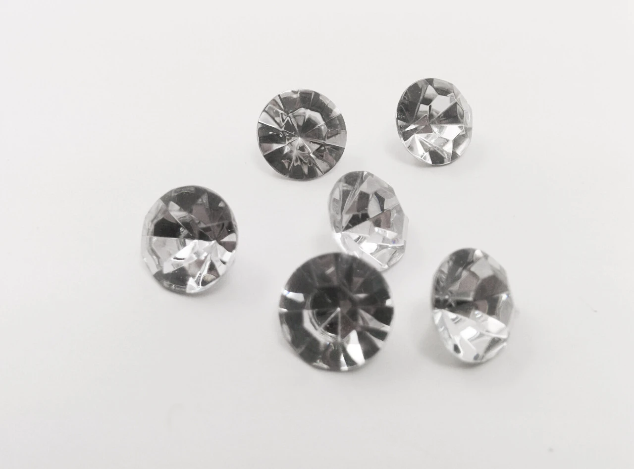 Стразы «Круглые», 10мм, Цвет «прозрачный»