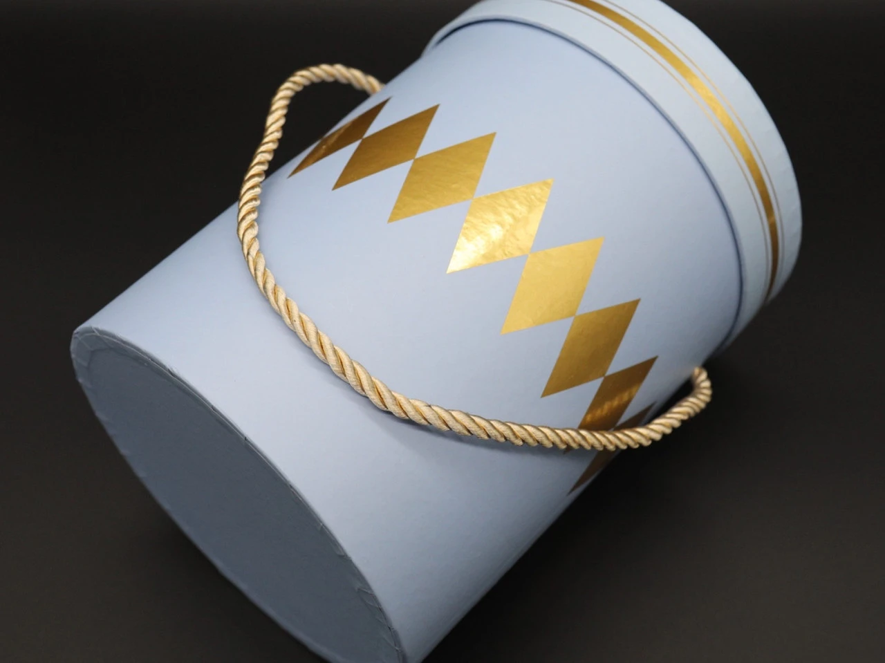 Коробка подарочная для цветов, 18х14см, Цвет «голубой» - 2