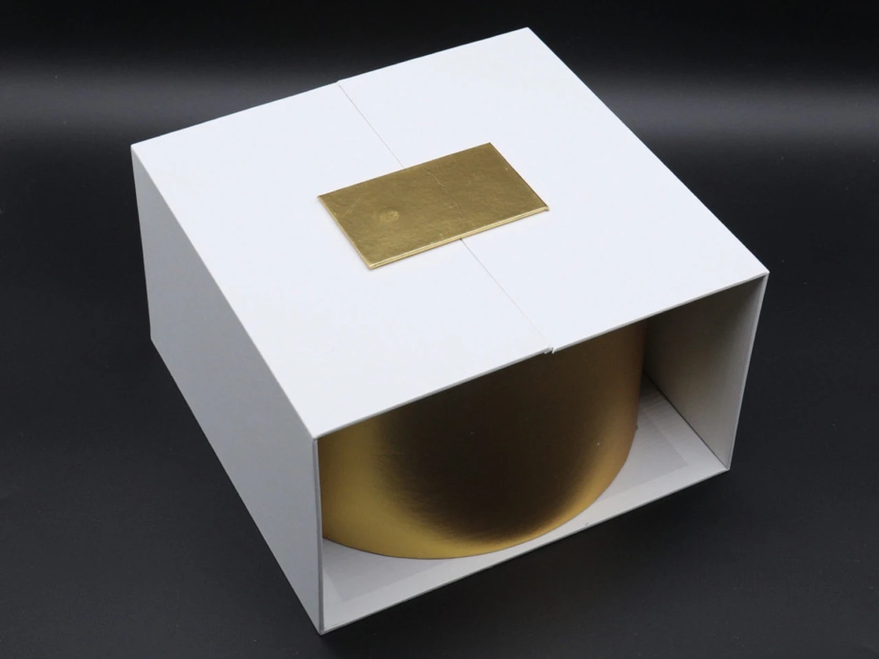 Коробка подарочная раскладная, 23х22х13см, Цвет «белый»