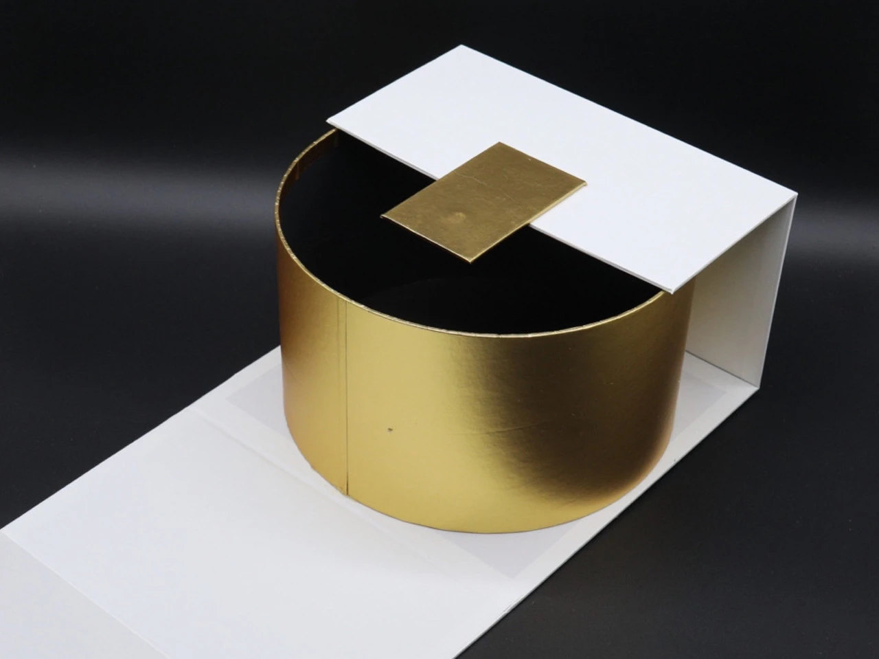 Коробка подарочная раскладная, 23х22х13см, Цвет «белый» - 2