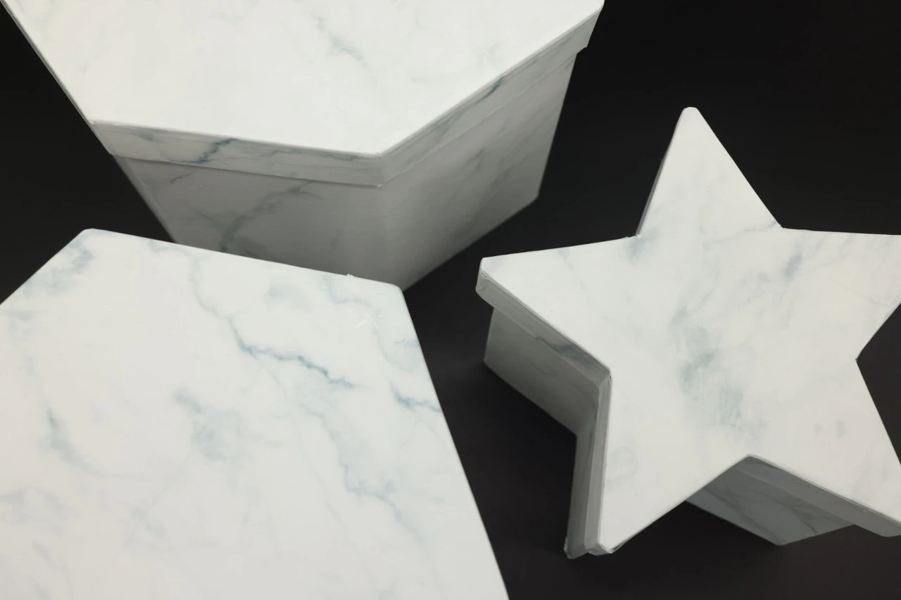 Коробка подарункова, 23х15см, Колір "білий", 3шт - 2