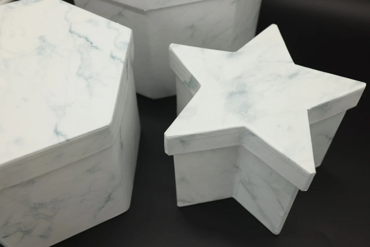 Коробка подарункова, 23х15см, Колір "білий", 3шт