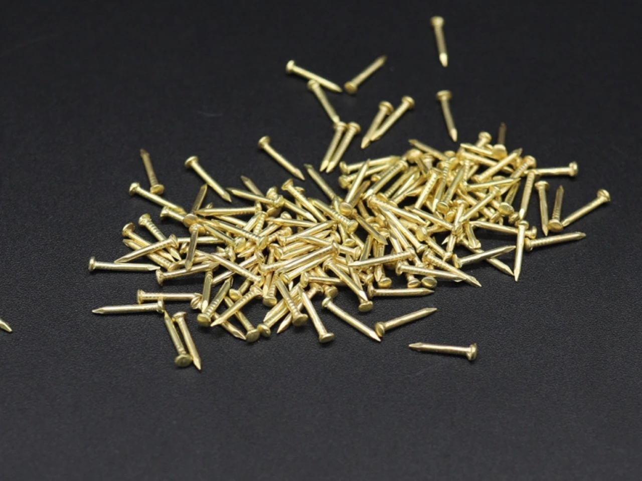 Гвозди декоративные, 10мм, Золотистый