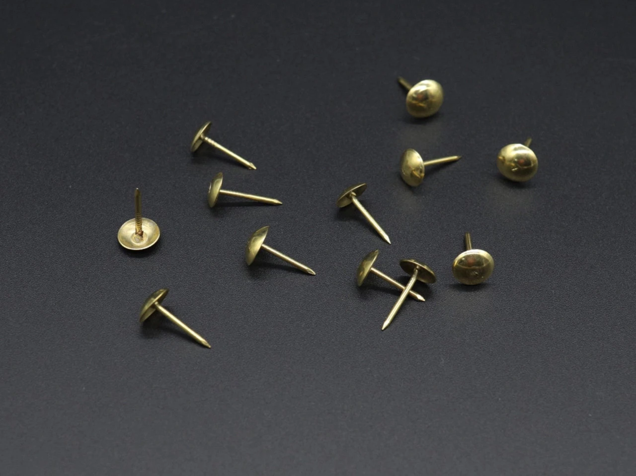Гвоздь-кнопка, 7,5х15мм, Золотистый