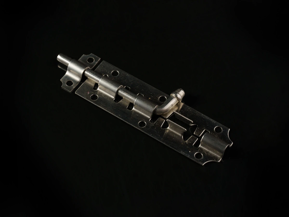 Замок затяжной, 85х28мм, Цвет «серебро»