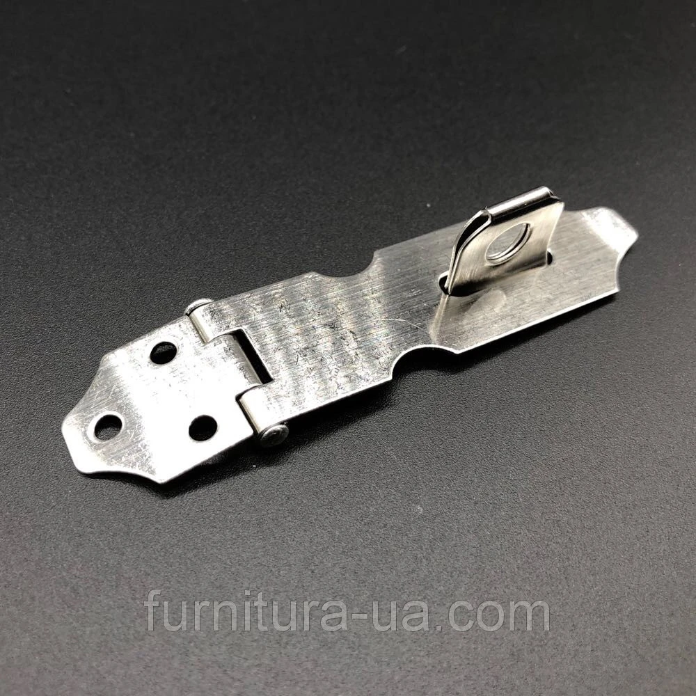 Замок затяжной ZM-527 97х24мм Серебро - 2