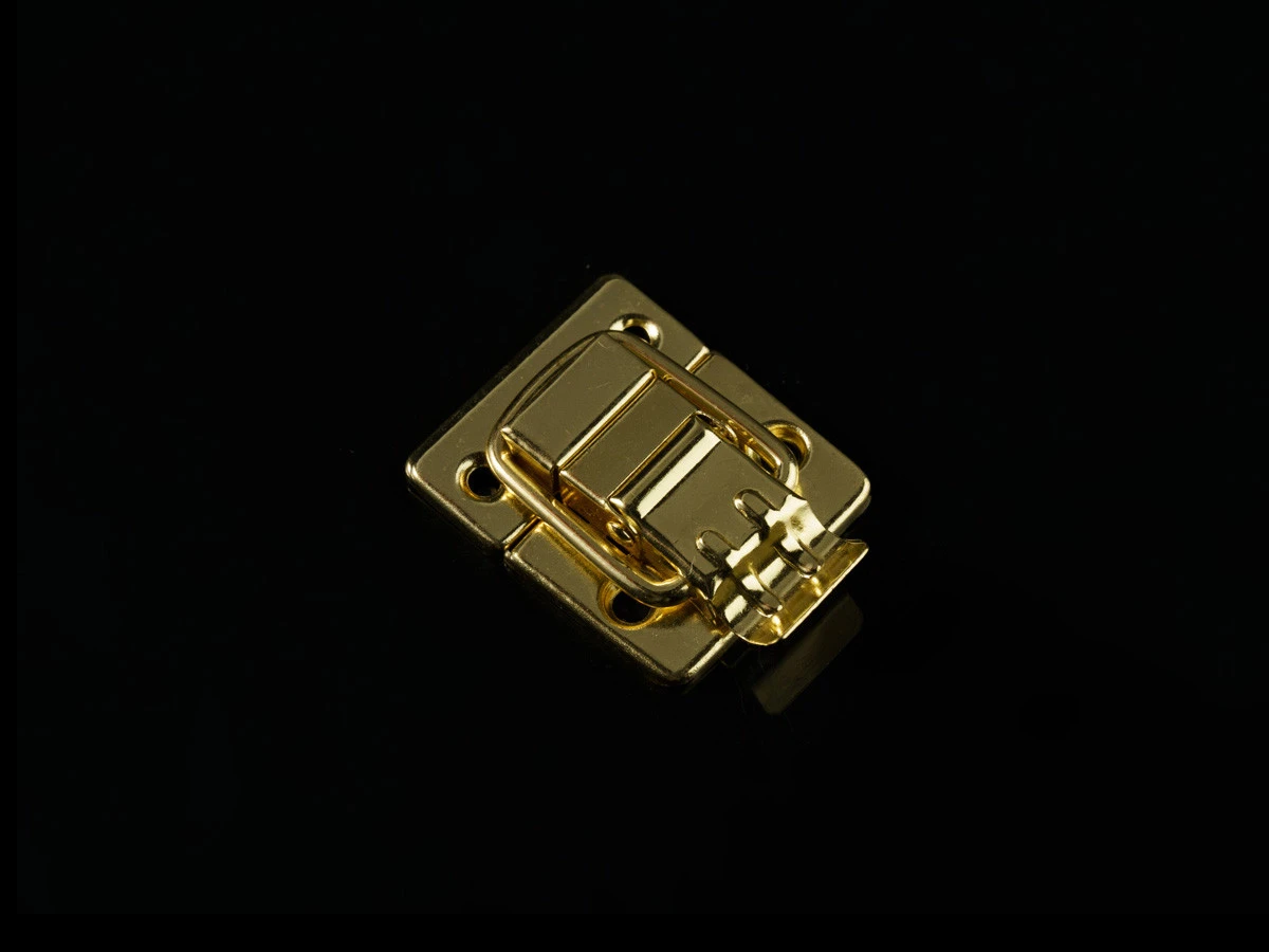 Замок декоративний A-158-2 42х30мм Золотистий