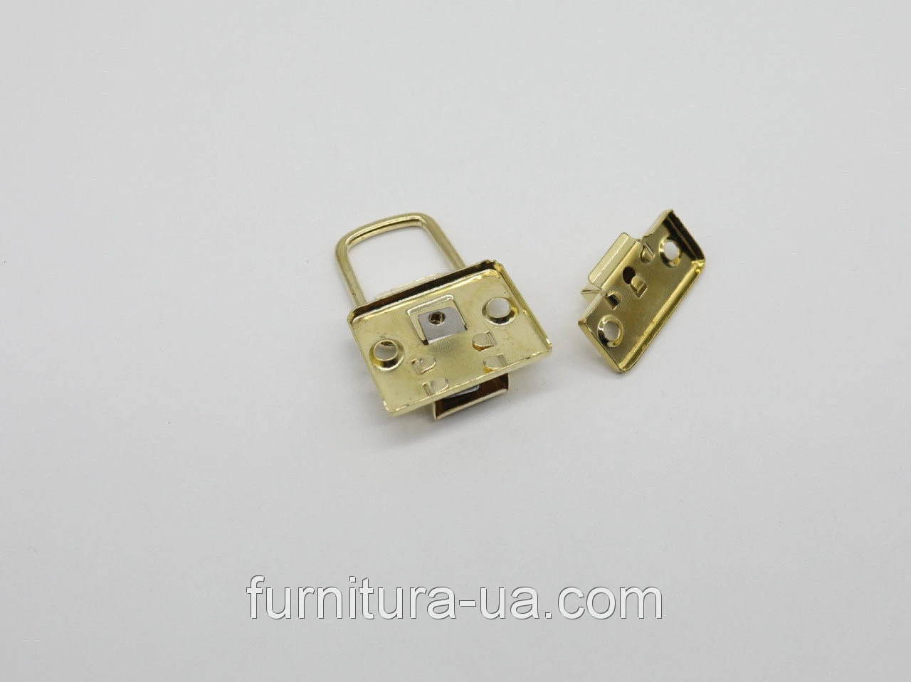 Замок декоративний A-158-2 42х30мм Золотистий - 2