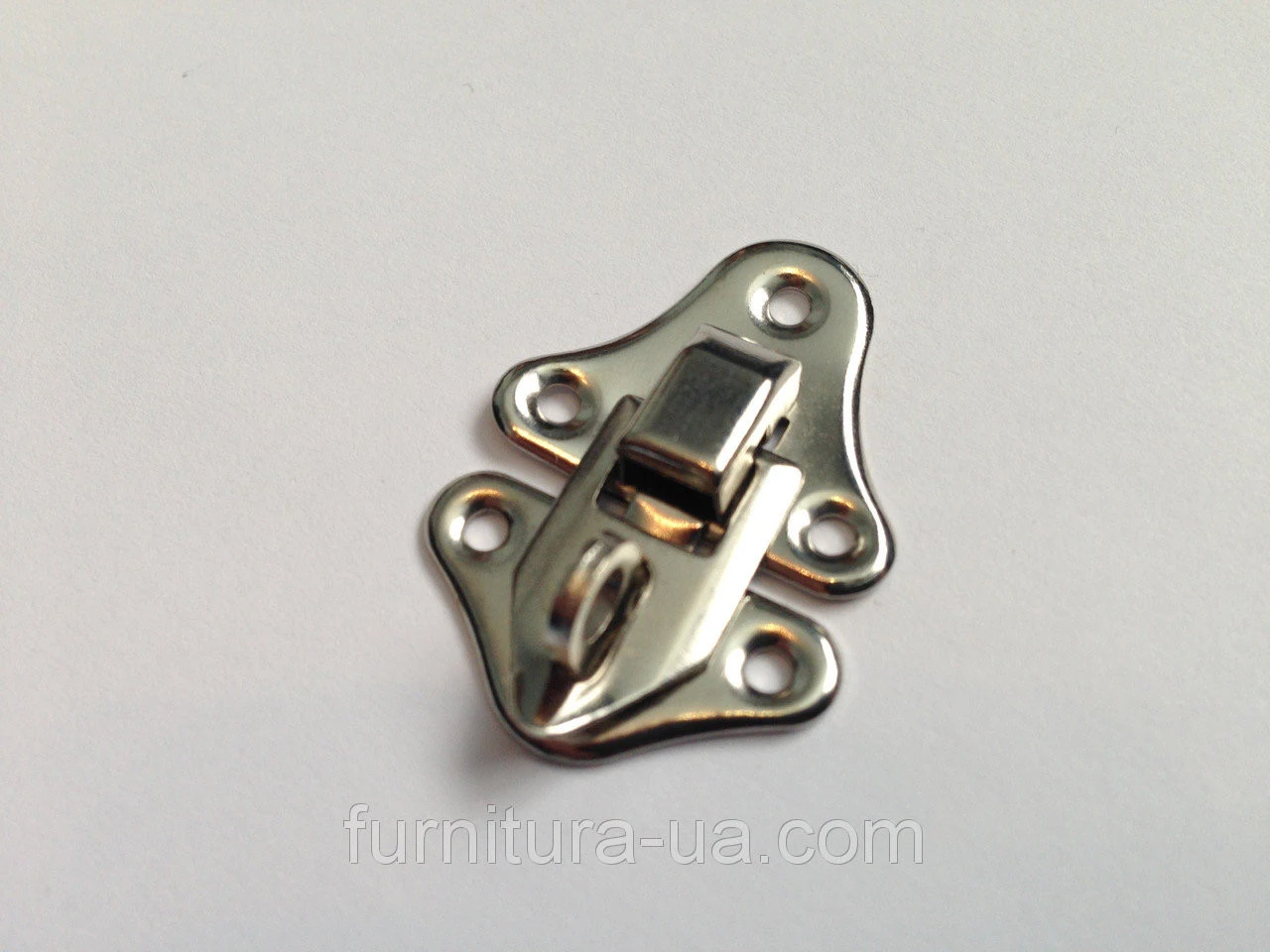 Замок декоративний A-017 23х33мм Нікель - 2