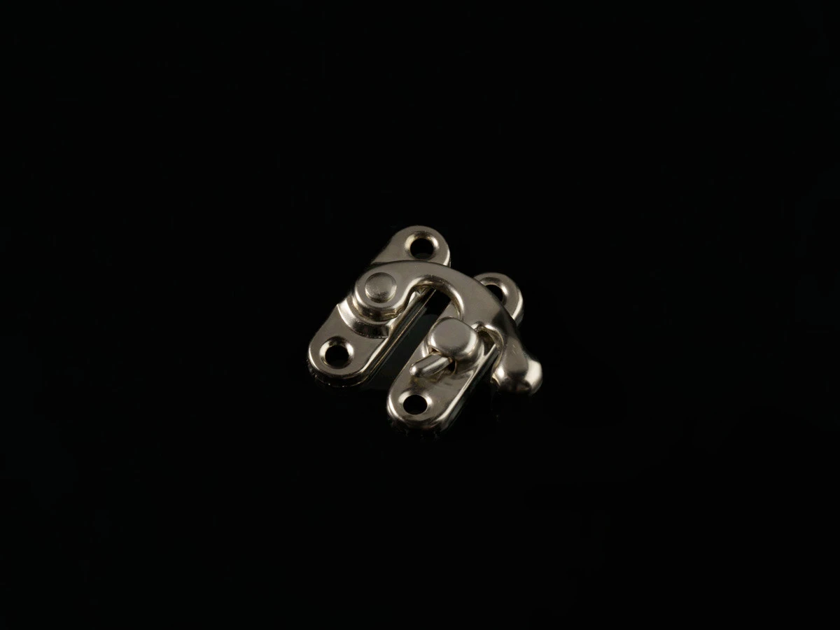 Замок для нардів, 33х29мм, Колір "нікель"