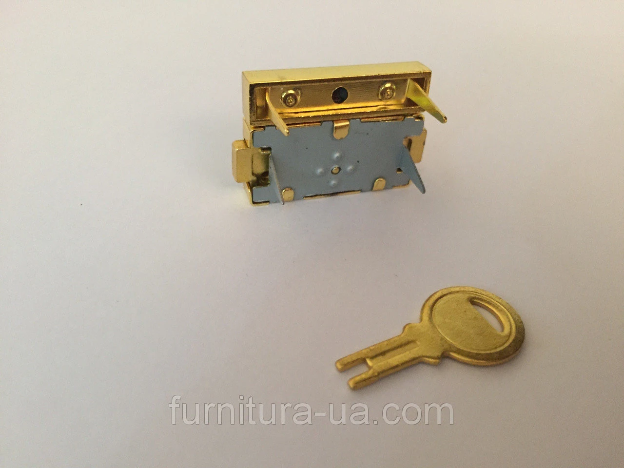 Замок декоративний K-060 33х25мм Золотистий - 2