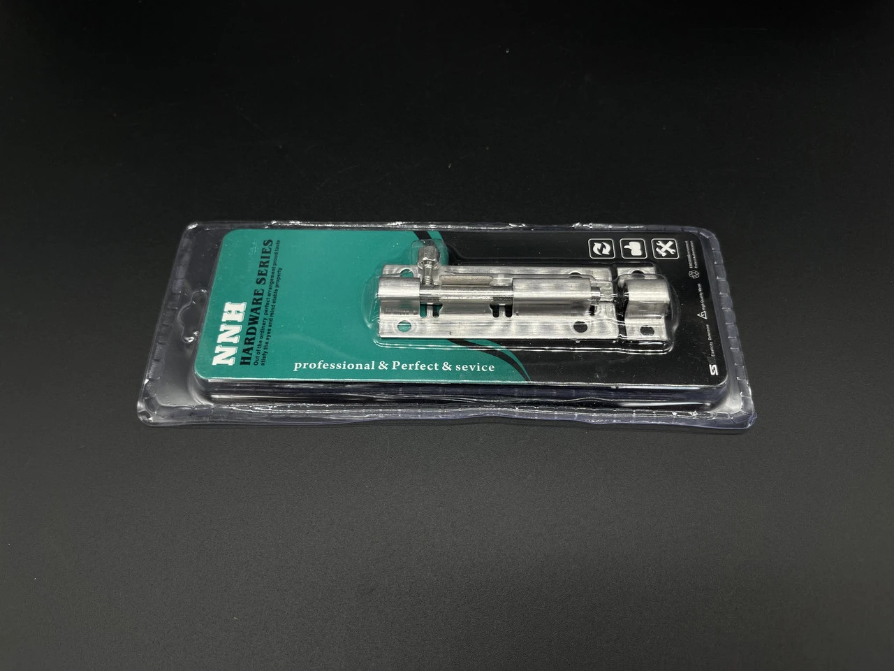 Замок затяжной ZM-531 85х21мм Серебро - 2