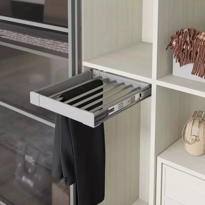 Брючница Starax выдвижная 825-855 мм S-6202-А Антрацит - 2