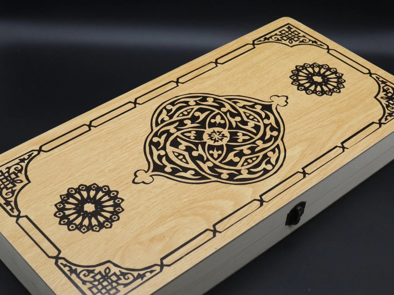 Нарди настільна гра, 24х49см, Колір "дерево"