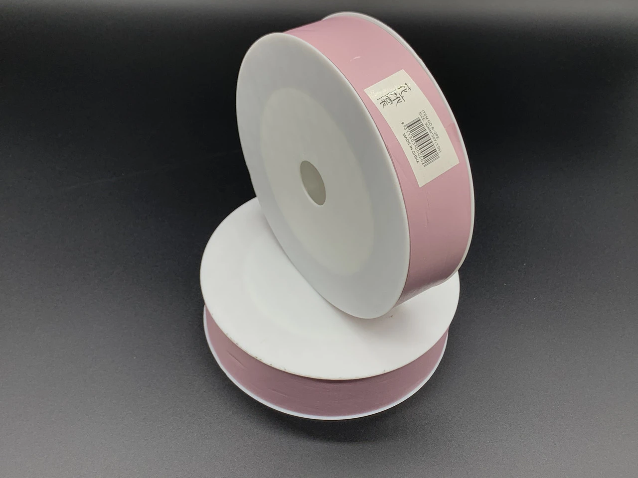 Лента для цветов, 3см, 45м, Цвет «розовый»