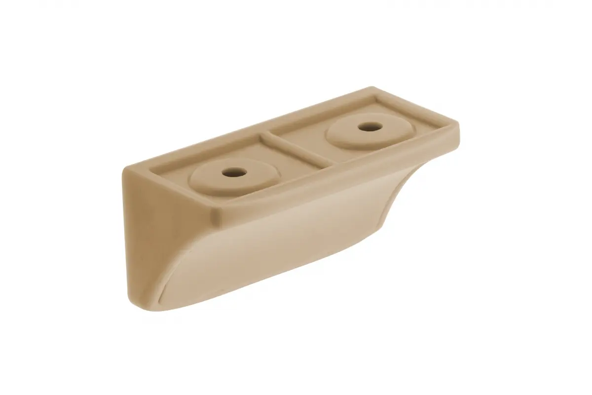 Кутик монтажний NARS подвійний (пластик) Кремовий (тис.штук) - 2