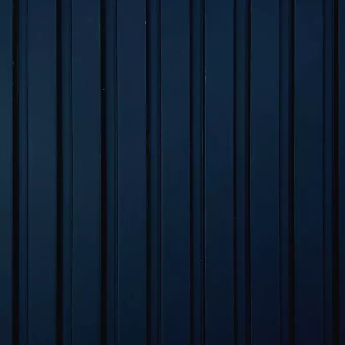 Стінові панелі AGT PR03771-B Supramat (Кінець до стінової панелі) 3011 - Ультрамариновий синій