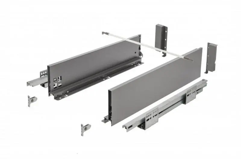 Выдвижная система GTV AXIS PRO Push to open l-500 мм средний H-120 Графит