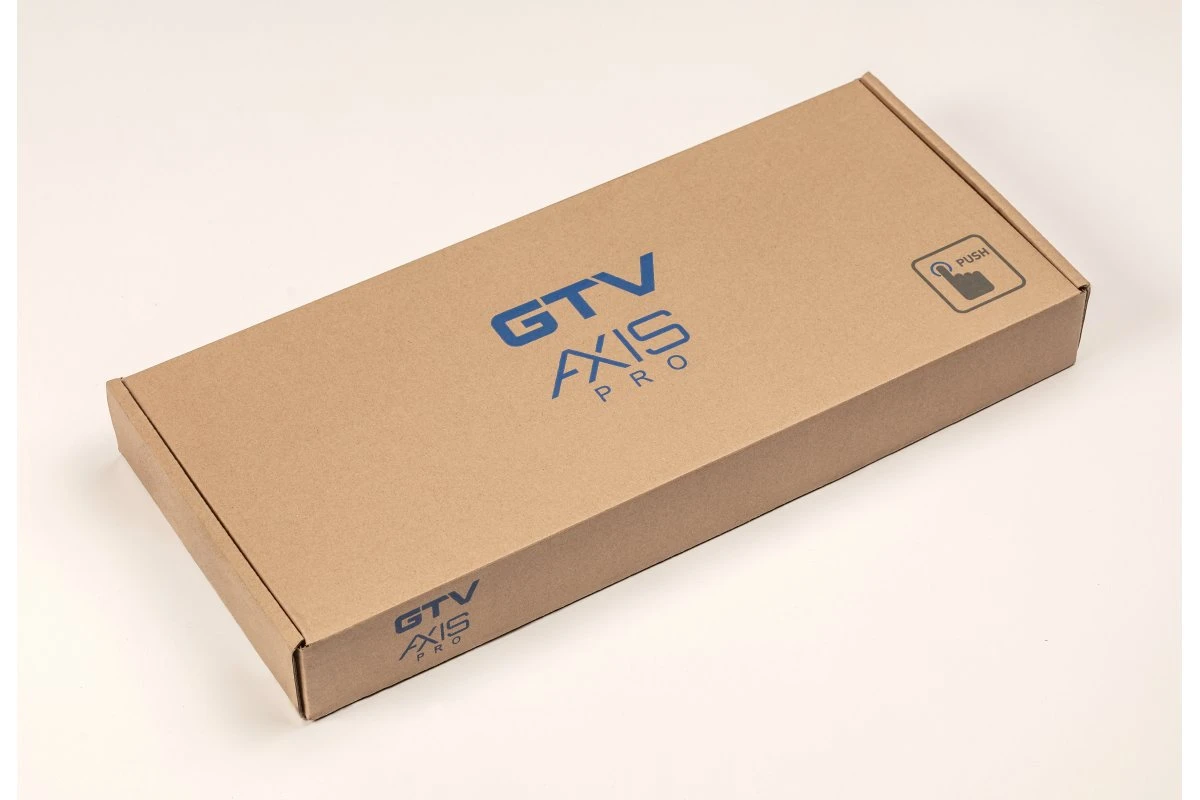 Висувна система GTV AXIS PRO Push to open l-500 мм середній H-120 Графіт