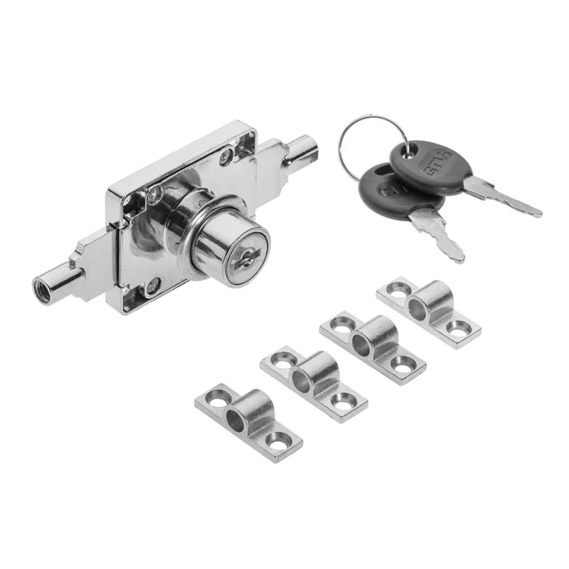 Замок GTV шпінгалетний ZZ-BA-SK0-01 Хром