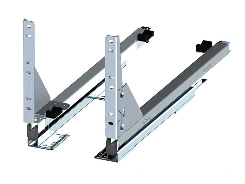 Напрямна Rejs PUSH для нижнього карго VARIANT MULTI 450 мм DS Сірий