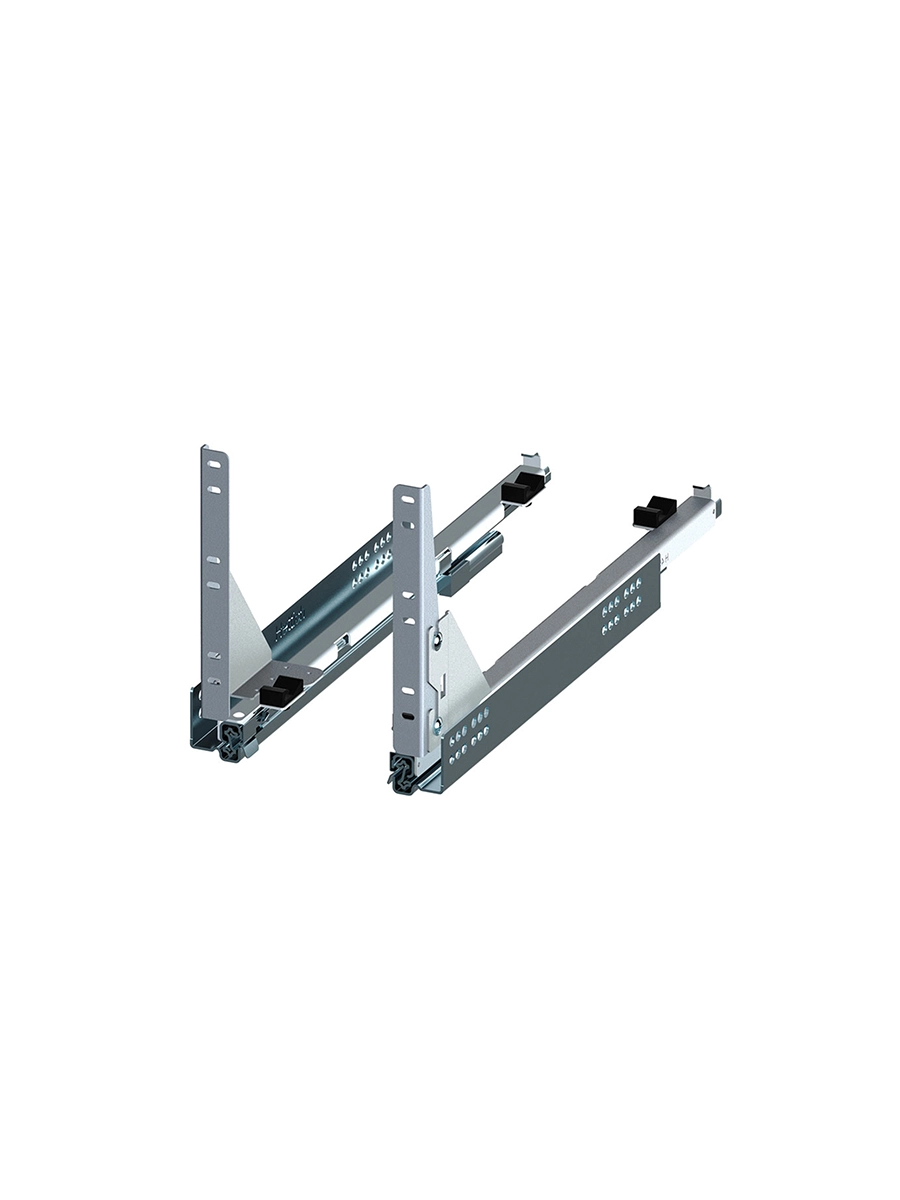 Шухляда висувна REJS висока з розділом для тарілок 700 L-450 повний висув графіт - 2