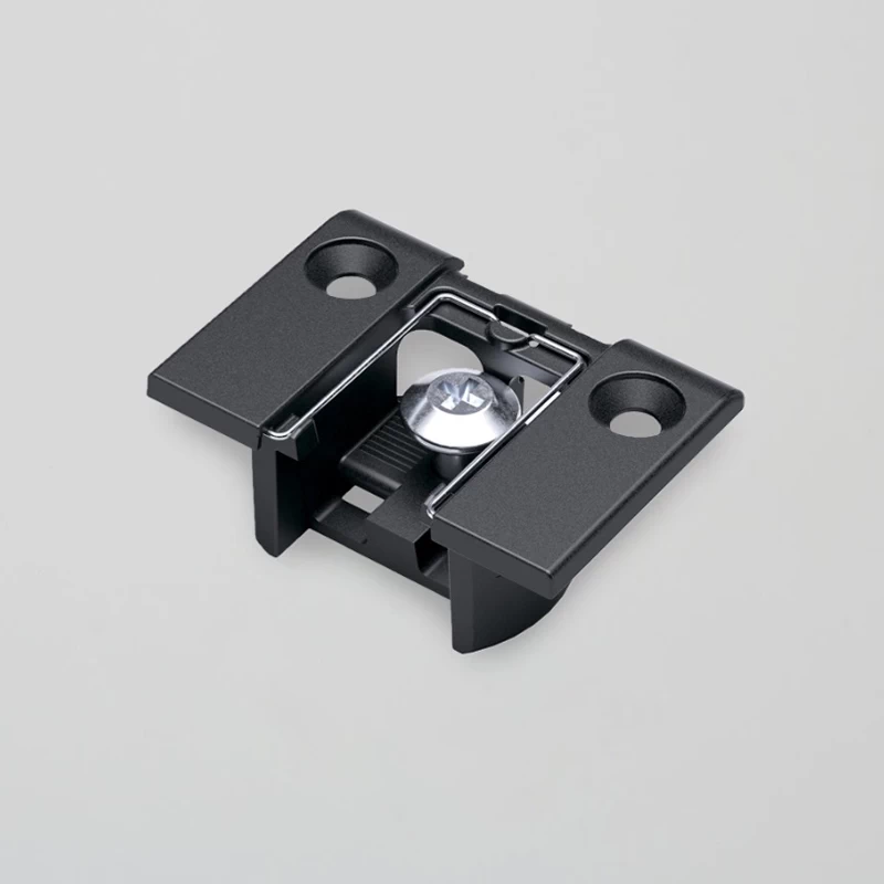 Петля для откидных фасадов Italiana Ferramenta KIMANA вспомогательная часть Графит (1/3)