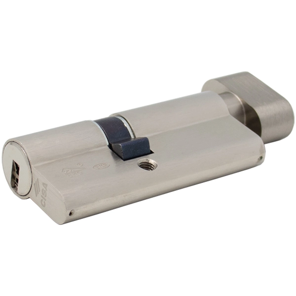 Цилиндр CISA ASIX P8 90T (45*45T) никель матовый - 2