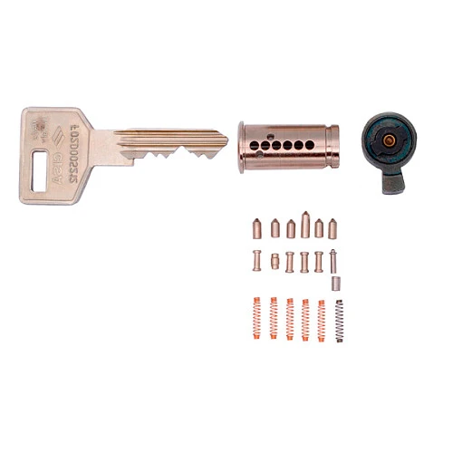 Цилиндр CISA C3000 75 (35*40) никель матовый - 7