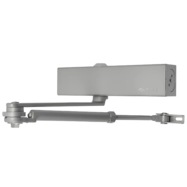 Дотягувач CISA C1611.05.0.97 Professional Plus2 BC STD HO з фіксацією до 120 кг сірий - 11