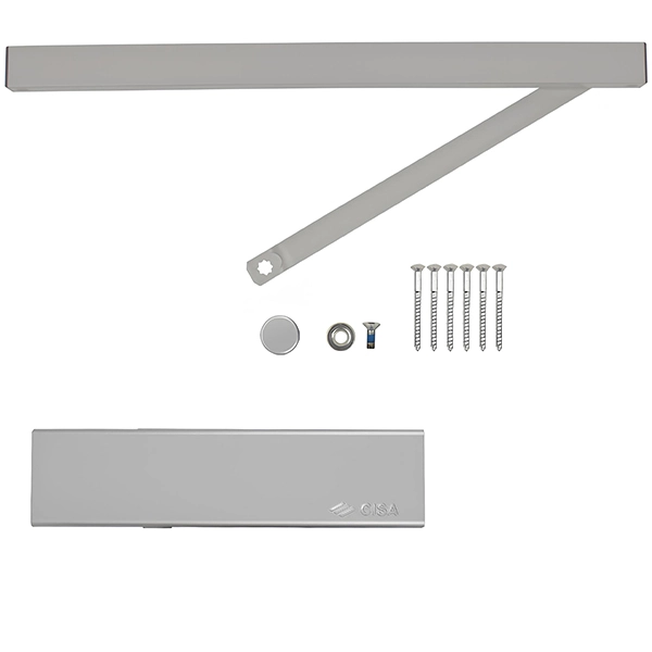 Дотягувач CISA C2011.03.0.97 Professional Plus2 SLD HO з фіксацією до 60 кг сірий - 7