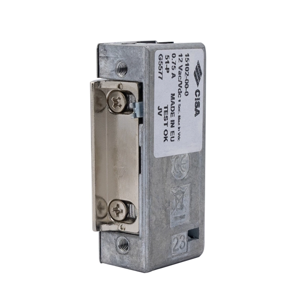 Электрозащелка CISA 15102 НЗ-Е (без питания закрыта) - 5