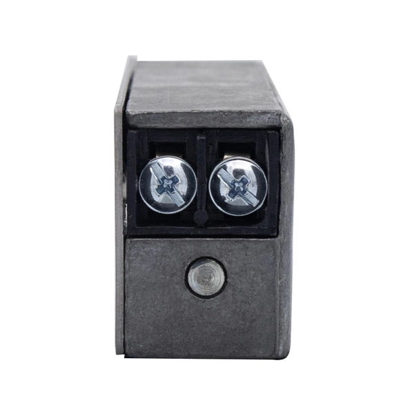 Электрозащелка CISA 15001.00.0.07 НЗ-AЕ (без питания закрыто) + ответная планка серый - 8