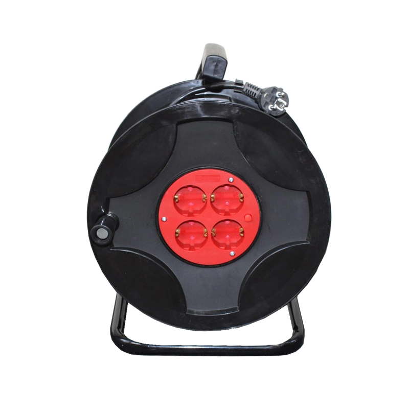 Удлинитель на катушке с заземлением, 4 розетки, 30 м - 2