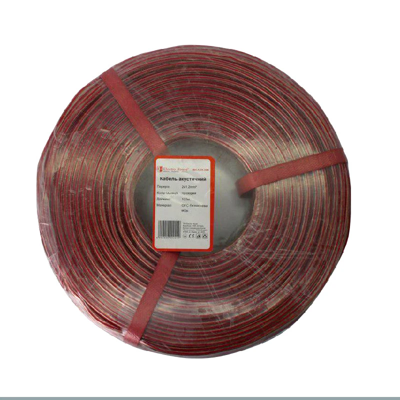 Кабель акустический 2x1,2 мм² OFC, прозрачный - 2