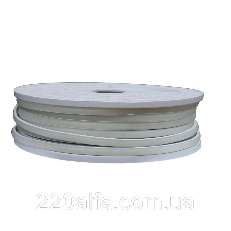 LED неонова стрічка 8Вт 220В 8х16 мм, SMD2835 120 діодів, 120Лм/Вт, нейтральний білий 4000К, серія N - 2