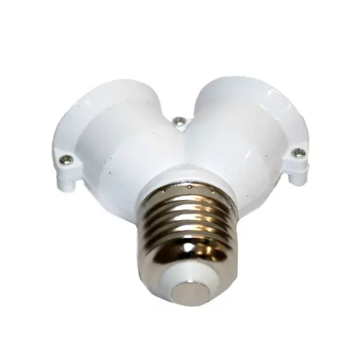 Адаптер двойной, 2хЕ27 - 2