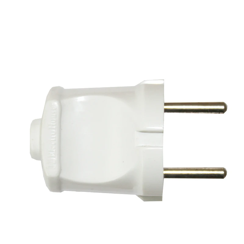 Вилка без заземления, белый