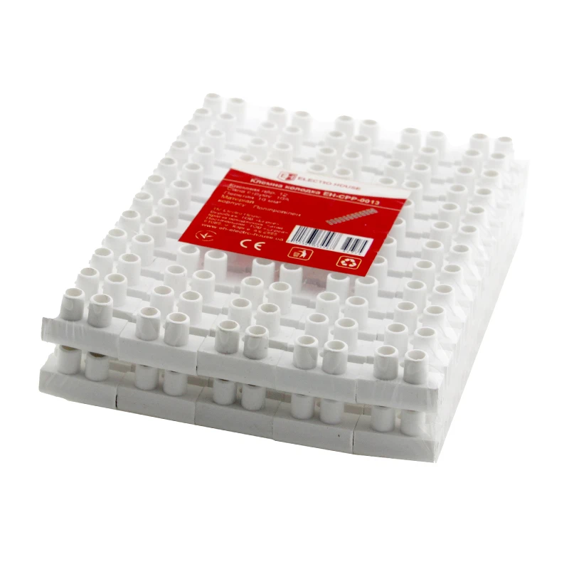 Клеммная колодка 10 мм² 10A, полипропилен - 2