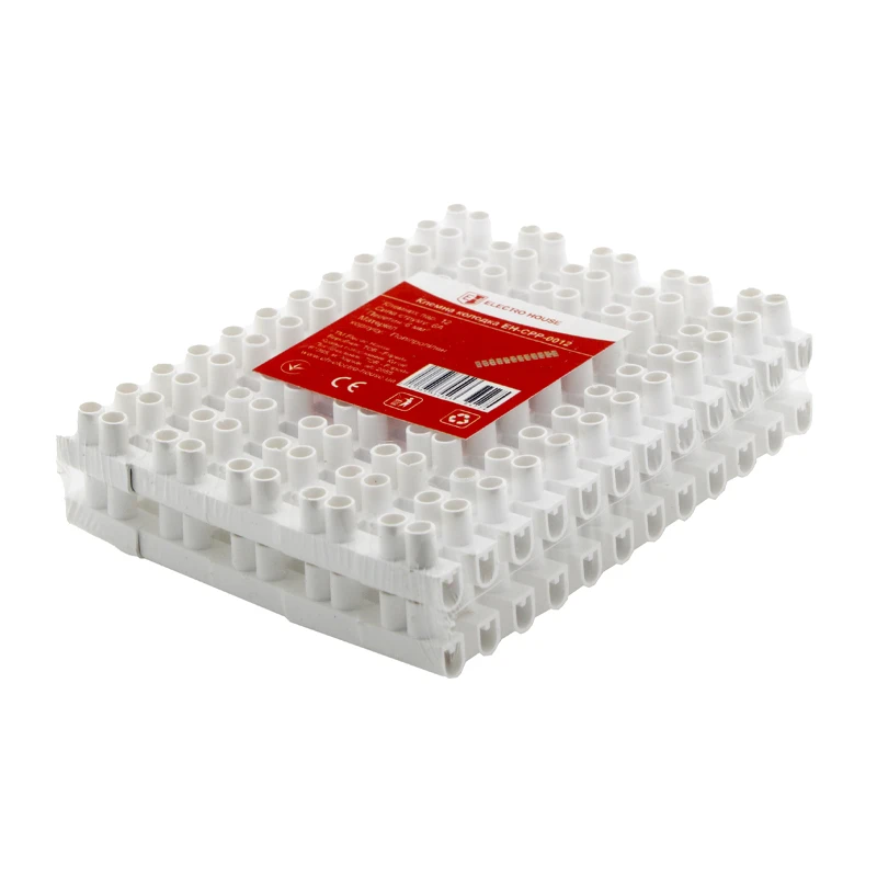 Клеммная колодка 6 мм² 6A, полипропилен - 2