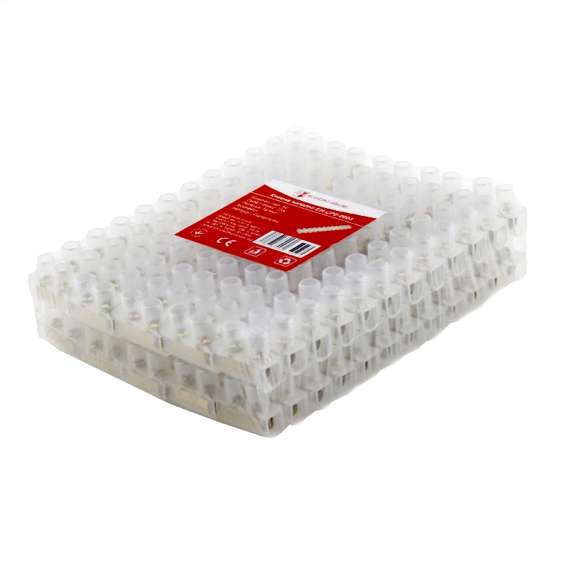 Клеммная колодка 16A 12 мм² полиэтилен винтовой зажим 16A 12 мм² - 2