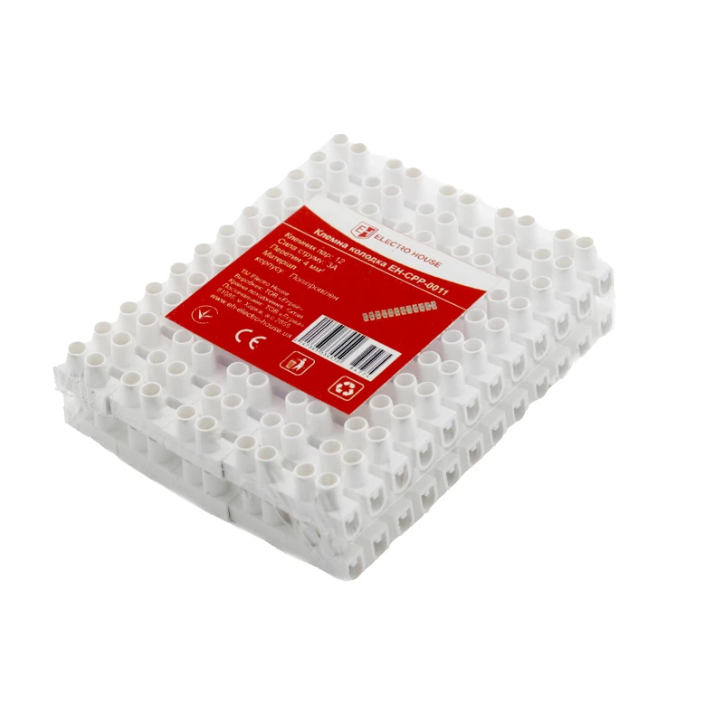 Клеммная колодка 4 мм² 3A, полипропилен - 2