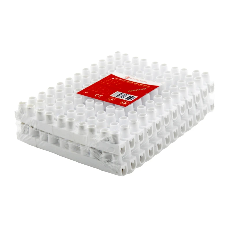 Клеммная колодка 16A 12 мм² полипропилен винтовой зажим - 2