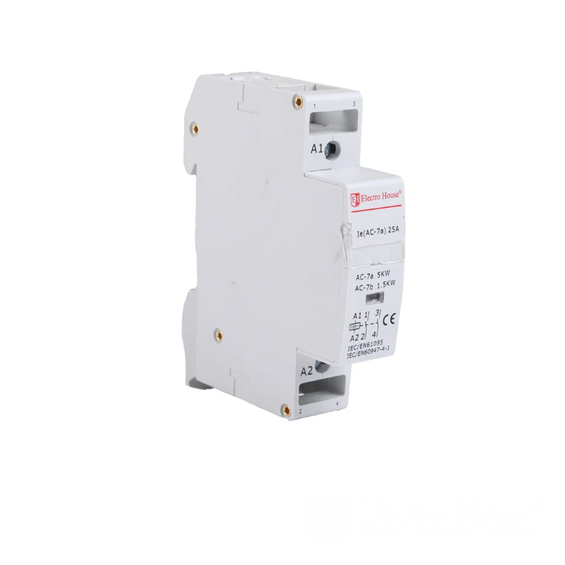 Контактор модульный 1P 25A 220-230 В, 2 нормально открытых контакта