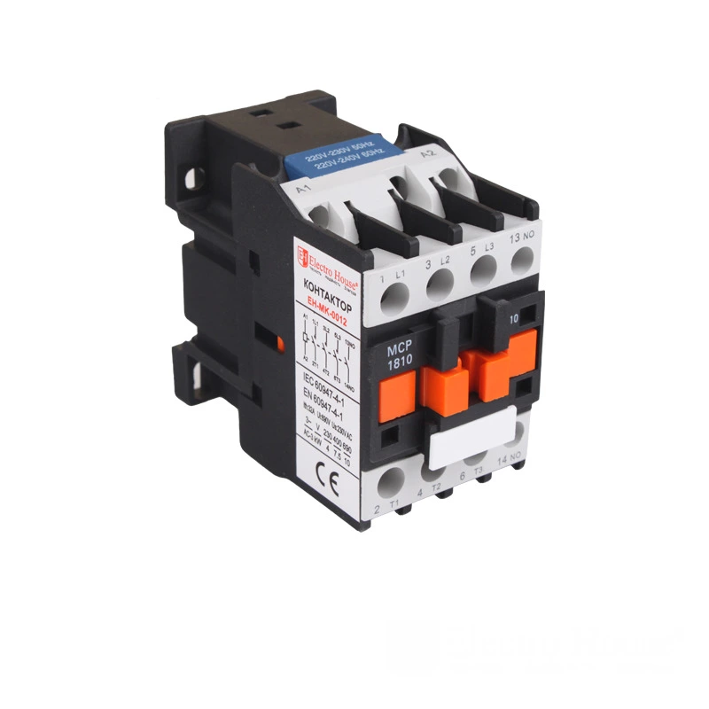 Контактор магнитный 3P 18A 220-230 В, 4 нормально открытых контакта